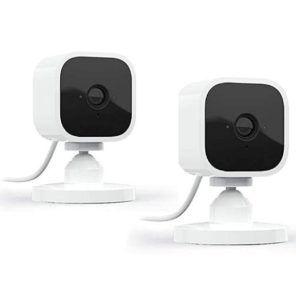 Blink Other - Blink Mini - Compact indoor plug-in smart security camera, 1080p HD video, night